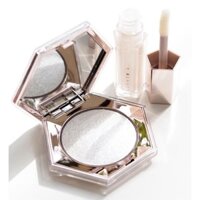 Fenty Beauty Diamond Shape Highlighter Pressed Powder Chống thấm nước Làm sáng da Màu sắc lâu trôi Bột phát sáng bóng