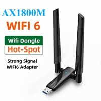 Fenvi 1800Mbps Wifi 6 USB Adapter Dual Band 2.4G5GHz không dây Wifi Receiver USB 3.0 Dongle Card mạng cho Máy Tính Xách