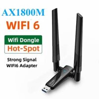 Fenvi 1800Mbps Wifi 6 USB Adapter Dual Band 2.4G5GHz không dây Wifi Receiver USB 3.0 Dongle Card mạng cho Máy Tính Xách