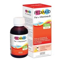 Fer + Vitamines B Pediakid 125ml – Siro bổ máu cho trẻ