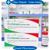 FERLATUM- Bổ sung sắt dạng siro của ITALY ( Lọ 10 ống) x z