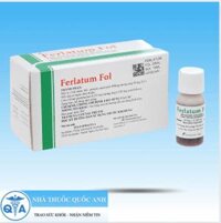 Ferlatum fol bổ sung sắt, trị thiếu máu (chai 15ml)