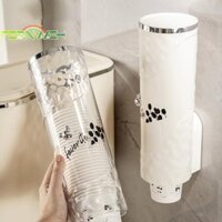[Fernweh] Hộp đựng cốc giấy dùng một lần Giá đỡ cốc chống bụi treo tường có nắp đậy Hộp đựng cốc giấy Giá đựng cốc đựng nước [MỚI]