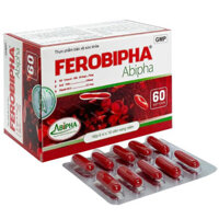 Ferobipha, hỗ trợ bổ sung sắt, acid folic và vitamin B12, tăng khả năng tạo máu