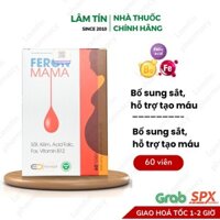 FERON MAMA - Bổ Sung SẮT, KẼM, ACID FOLIC, FOS, VITAMIN B12 Cho Phụ Nữ Có Thai