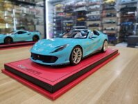 Ferrari 812 GTS Roadster 1:18 MR Collection ( Baby Blue )