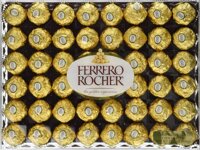 Ferrero Rocher Hazelnut Chocolates 48 cuc, 600g