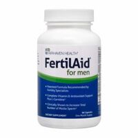 FertilAid for Men: 90 viên, thuốc hỗ trợ sinh sản nam giới, tăng khả năng có con.