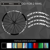 Fesa Mavic Cosmic Kit1 | 26 | 27.5 | 29 | Miếng Dán Vành Bánh Xe Đạp Leo Núi Chất Lượng Cao