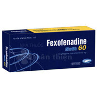 Fexofenadine Savi 60, điều trị triệu chứng trong viêm mũi dị ứng