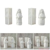 Ff Cô Dâu Khuôn Silicon Dụng Cụ Làm Tay Trang Trí Nhà Khuôn Để Thủ Công Xà Phòng Độc Đáo Và Vật Dụng Trang Trí