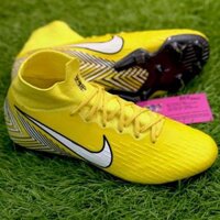 FG Nike Mer VI Neymar vàng đen SF (Đã Khâu Đế, Tặng Túi/Tất, BH 3 TH)