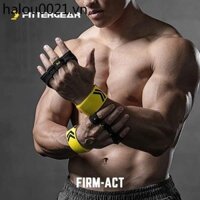 Fg Tập Thể Dục Squat Deadlift Chống Trơn Trượt Lòng Bàn Tay Bảo Vệ Cổ Tay Găng Tay Thoáng Khí Mặc-