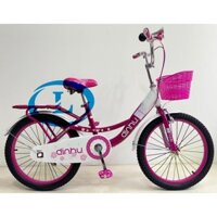 [FGT] Xe Đạp cho bé gái từ 9 - 12 tuổi, xe đạp 20 inch GH BIKE sườn liền baga siêu đẹp - LHệ Gian Hàng để nhận KM Ạ