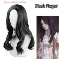 {Fh Fashion} Attack On Titan Pieck Finger Cosplay Tóc Giả Dài 60cm Tóc Đen Chịu Nhiệt Tổng Hợp Tóc Giả Halloween Đảng Phụ Nữ Vai Trò Đạo Cụ.