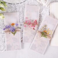 FHEABHS Cổ điển THÚ CƯNG Nhật ký Nhãn mác Scrapbooking Hoa Sổ tay Văn phòng phẩm Sticker Hình dán trang trí đề can Giấy trang trí