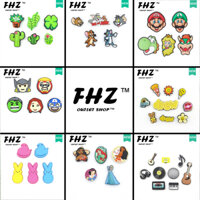 FHZ™ CROCS JIBBITZ Chất Lượng Cao Crocs Bộ Phụ Kiện Hoạt Hình Trang Trí Giày crocs Cho Nam Nữ