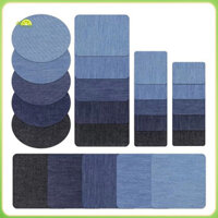 Fianao Denim Sắt-on Miếng Dán Denim Sắt 25 / 30 Chiếc Sắt Trên Miếng Dán Bộ Dụng Cụ Sửa Chữa Cho Quần Jean Rách Đông Nam Á Bộ Miếng Dán Denim Yêu Thích Của Người Mua Cho Quần Áo