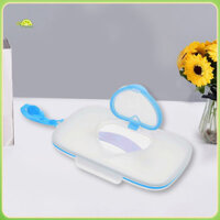 Fianao Slim Ướt Khăn Lau Hộp Bảo Quản Đồ Dùng Du Lịch Ngoài Trời Cho Bé Hộp Đựng Khăn Giấy Hộp Đựng Dây Đeo