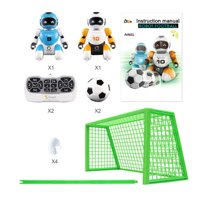 Fiaoen Remote Control Soccer Robot Toy, Smart USB Charging, Singing Dancing Simulation Educational Toy Kindly Custody