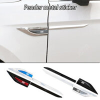 Fiat Kim Loại Fender Bên Nhãn Dán Huy Hiệu Chống Trầy Xước Chống Mài Mòn Bảo Vệ Cửa Xe Thể Thao Sửa Đổi Phụ Kiện Trang Trí Cho Stilo Punto Argo Bravo Palio 500