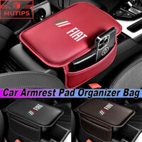 Fiat Xe Tay Miếng Lót Tổ Chức Túi Da Tay Đệm Hộp Bảo Quản Thảm Cho Uno Toro 500 Bravo Punto Palio Argo Stilo Strada Mobi