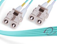 FiberCablesDirect - 40M OM3 LC LC Fiber Patch Cable | 10Gb Duplex 50/125 LC to LC Multimode Jumper 40 Meter (131.23ft) | Length Options: 0.5M-300M ...