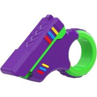 Fidget Slider ❥ ❈ Tiện ích đồ chơi Fidget in hình, Đồ chơi lo âu thanh trượt Fidget, Đồ chơi ngón tay con quay hồi chuyển giảm căng thẳng, Nhẫn trượt có họa tiết đầu ngón tay Fidget cho người lớn Trẻ em