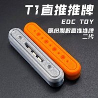Fidget Spinner EDC Slider toy đồ chơi xả stress giảm stress Edc Giải Nén T1 Thẻ Đẩy Thế Hệ Thứ Hai Chơi Hợp Thời Trang Công Nghệ Màu Đen Từ Tính Thẻ Đẩy Giải Nén Tiện Dụng Cụ Pop