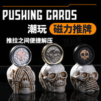 Fidget Spinner EDC Slider toy đồ chơi xả stress giảm stress 2024 Đầu Lâu Mới Demon Nắp Sữa Đầu Lâu Pop Coin Kim Loại edc Đẩy Thương Hiệu Giải Nén Tiện Dụng Dụng Cụ Đồ Chơi