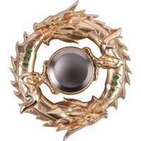 Fidget Spinner Kim Loại Tay Spinner EDC ADHD Đồ Chơi Tập Trung Siêu Bền Tốc Độ Cao Lo Âu Đồ Chơi, Vàng Rồng Trung Quốc