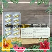 fif Vivita E Trắng Viên uống đẹp da Vitamin E 4000mcg, tinh dầu lô hội làm đẹp da, chống lão hóa - Hộp 30 viên