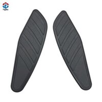 Figatia 2 Miếng đệm kéo bên bình xăng màu đen Dễ dàng lắp đặt cho Yamaha XSR700 2022 +