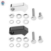 Figatia Đèn Pha Xe Máy Gắn Khối Chân Đế Nối Dài Nhôm CNC Cho Đèn Pha Với Giá Đỡ Gắn Rộng 3 / 4 ".