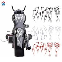 Figatia Ngọn Lửa Nhiên Liệu Bình Xăng Phản Quang Decal Dán Cho Xe Đạp Xe Máy