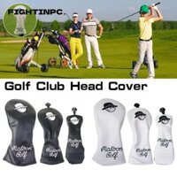 FIGHTINPC Golf Club Head Cover Ngoài trời PU Driver / Fairway / Hybrids Golf Rod Tay áo