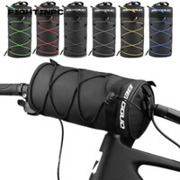 FIGHTINPC Túi đựng tay lái xe đạp có dây đeo vai Túi khung trước xe đạp MTB, Túi đựng đồ xe đạp Accessorie đa chức năng 2.5L