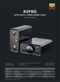 FiiO K5 Pro ( AKM )