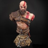 File in 3D Kratos Bust