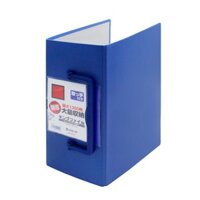 File khóa hộp King Jim A4 13-15cm, 3513, 3515 màu xanh - Bìa còng mở hai đầu - 1 chiếc