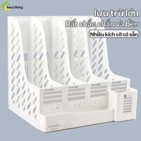 file nam 3 ngăn PIKUP đựng hồ sơ, giá nhựa xanh để bàn, gọn gàng tiện dụng, dễ dàng sắp xếp tài liệu