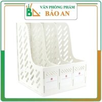 File nan 3 ngăn A4 Hồng Hà S11 6619 là sản phẩm tiện dụng thường được dùng trong các văn phòng