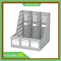 File nhựa cứng 3 ngăn deli