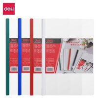 File Rút Gáy A4 15Mm Deli, Xanh DươngXanh LáĐỏVàng - 2 Chiếc - E5532 - Màu ngẫu nhiên