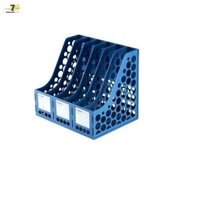 File vát nhựa 6 ngăn B2116 - Xanh Dương