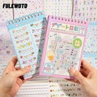 Filewoo 63 Tờ Anime Sticker Book, Ins Style 3000 + Họa Tiết Trang Trí Sổ Lưu Niệm Miếng Dán, Kawaii DIY Xếp Chồng Dán Kpop Photocard Sticker Đồ Chơi Học Sinh Trẻ Em