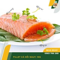 Fillet Cá Hồi Không Xương Không Mỡ Túi 1Kg