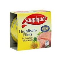 Fillet cá ngừ ngâm dầu hướng dương Saupiquet 185g