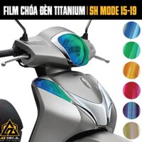 Film Dán Đèn Đổi Màu Xe SH Mode 2015 - 2019 | Miếng Dán Tem Decal Phim Titan Dán Đèn Xe Đủ Màu Xanh, Tìm, Vàng, Hồng...