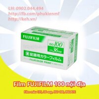 Film Fujifilm Fujicolor 100 nội địa màu 135 36xp INDATE